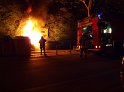 Brand Sperrmuell Koeln Vingst Oranienstr P10